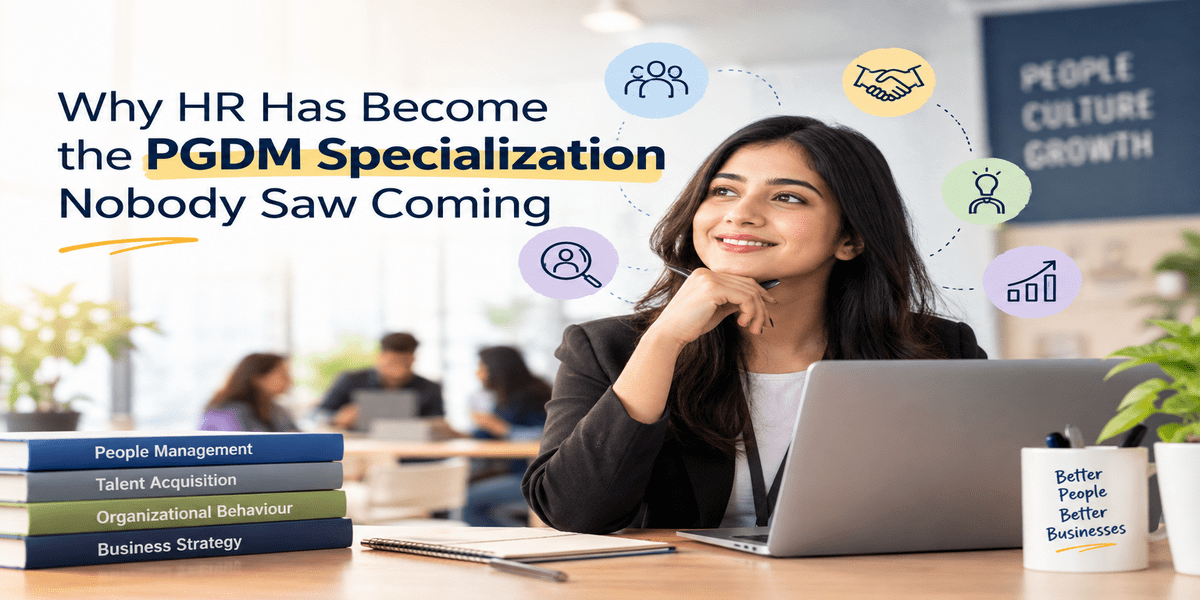 Why HR Has Become the PGDM Specialization Nobody Saw Coming
